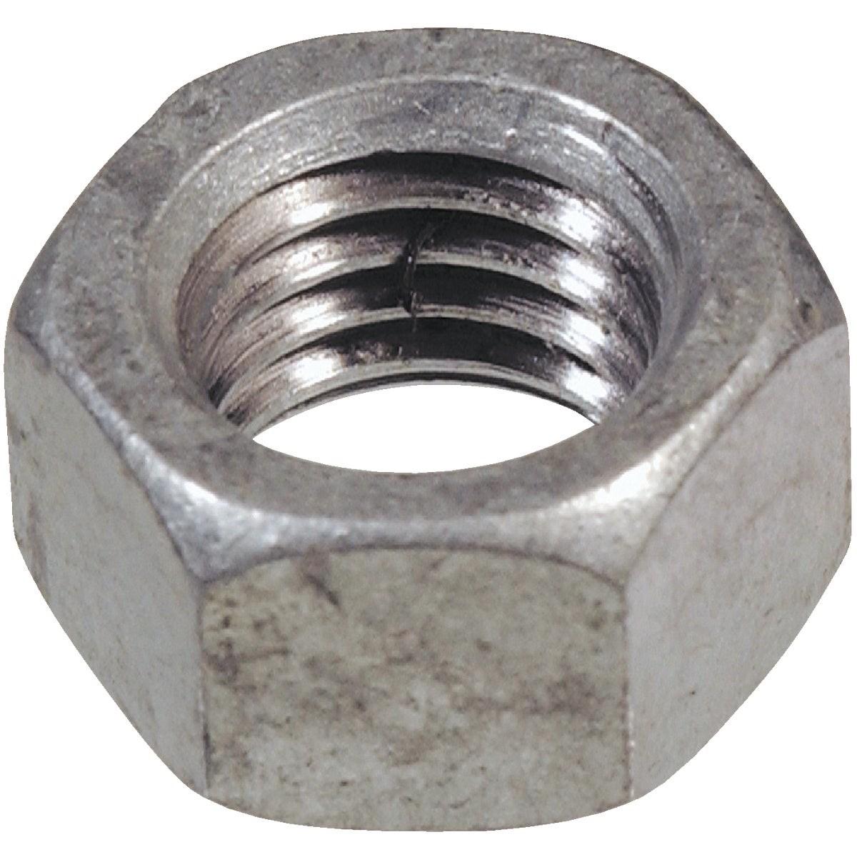 Hillman 3/8 In. 16 tpi Grade 2 Galvanized Zinc Hex Nuts (100 Ct.)
