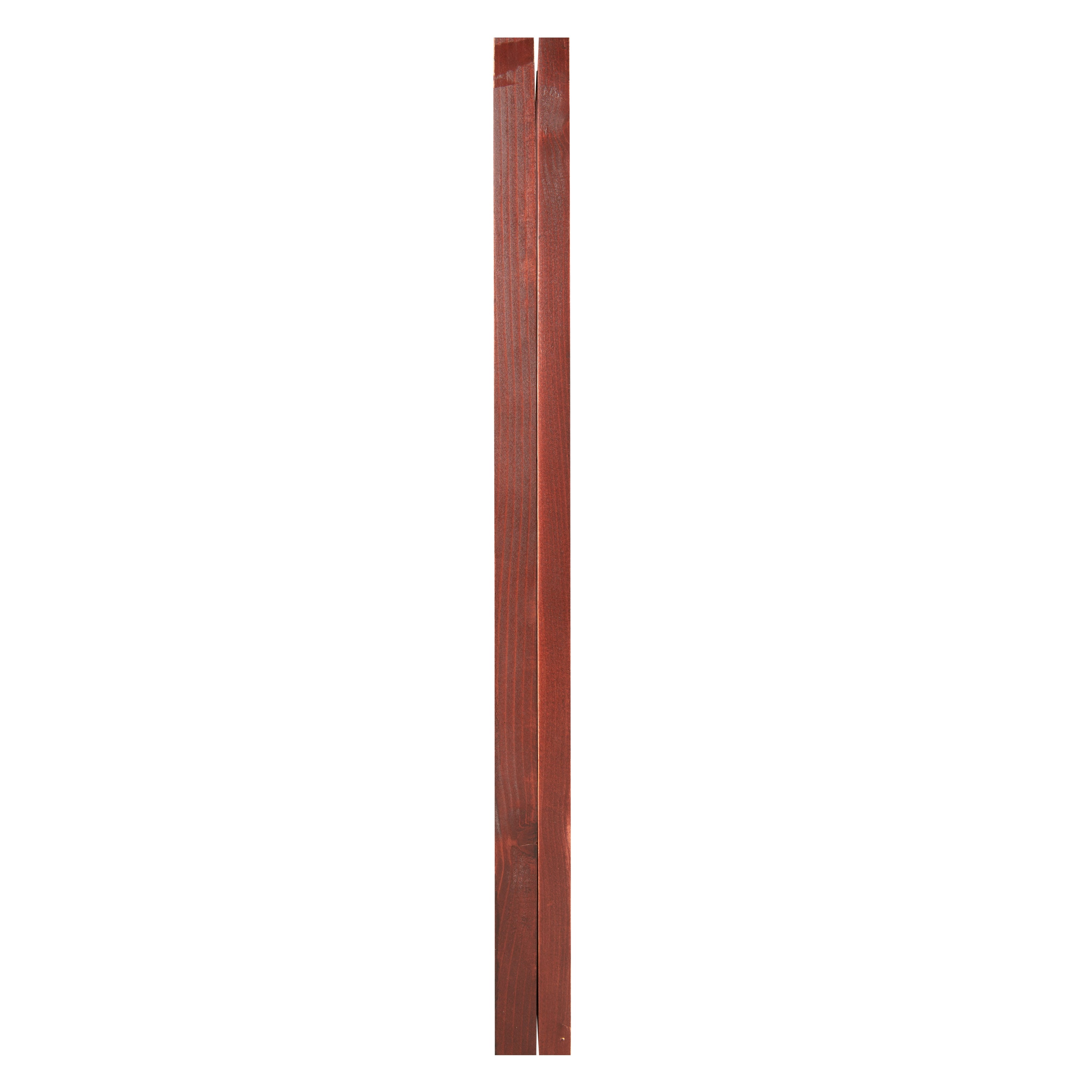 Banks 24x36 Jersey Display Case with Solid Pine Wood Frame, UV Treated Acrylic Window, Velvet Backing Board, and Anti-Theft Lock in Mahogany