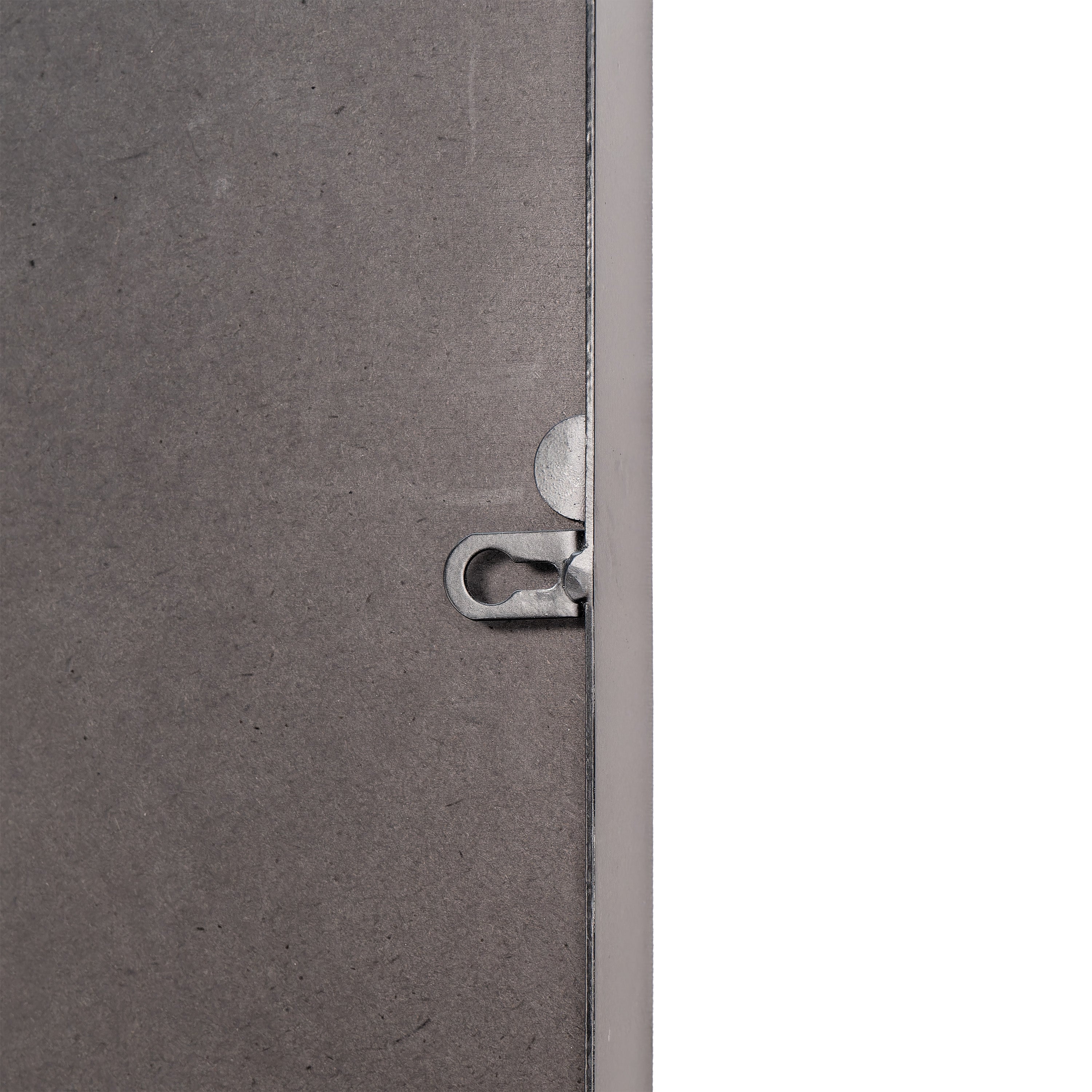 Ava 48" x 30" Metal Deep Framed Wall Mirror - Large Accent Mirror for Bathroom, Entryway, Dining Room, & Living Room in Black