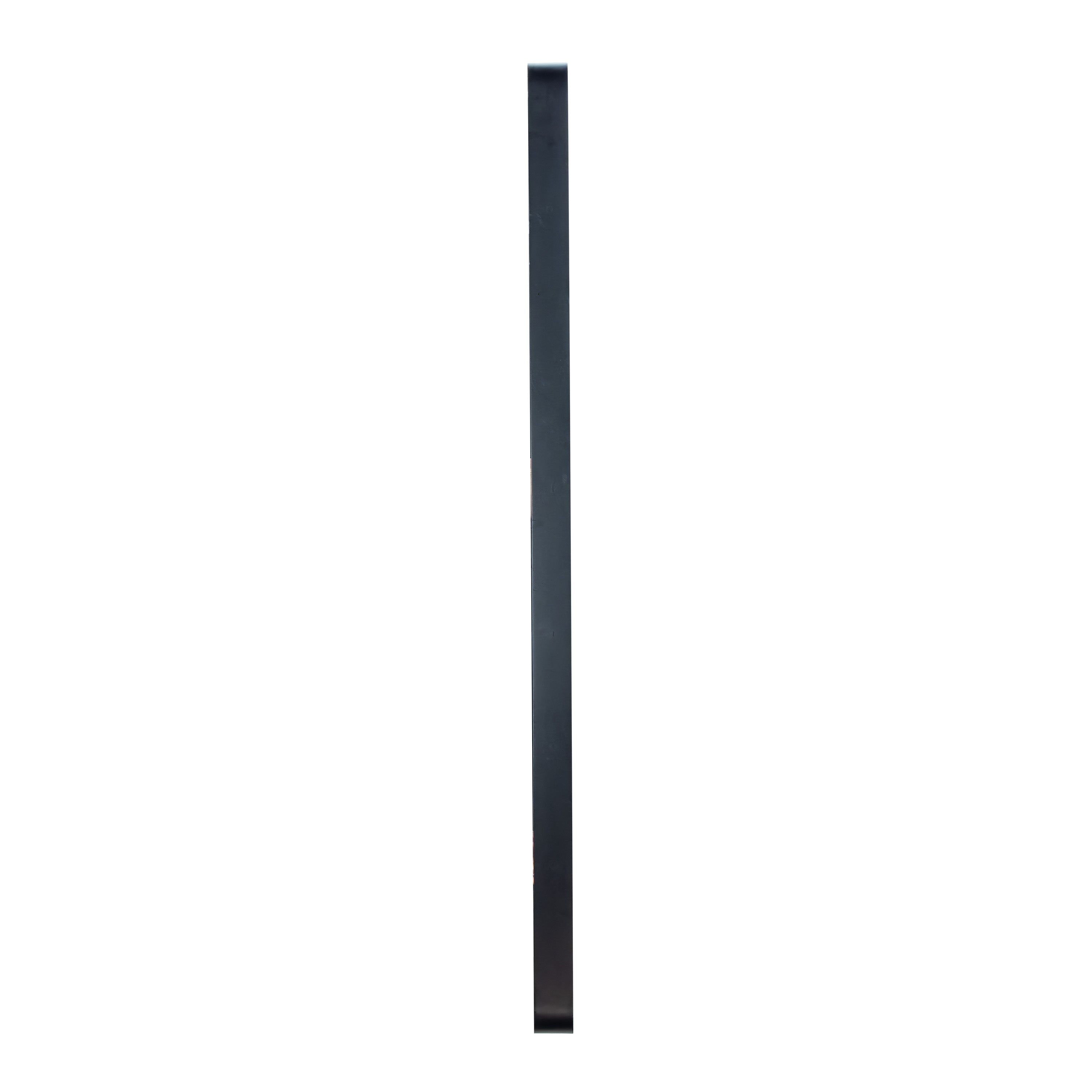 Ava 48" x 30" Metal Deep Framed Wall Mirror - Large Accent Mirror for Bathroom, Entryway, Dining Room, & Living Room in Black