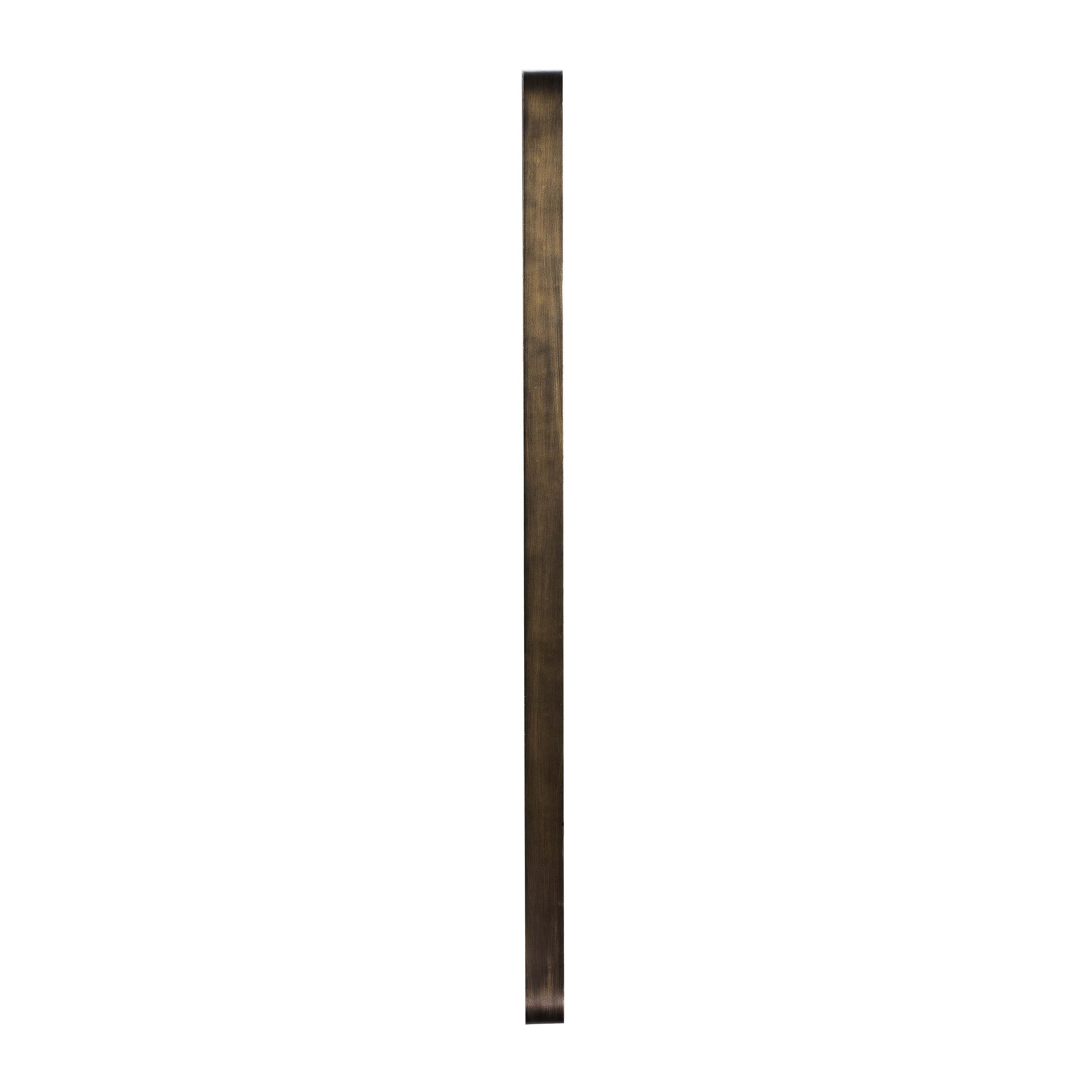 Ava 48" x 30" Metal Deep Framed Wall Mirror - Large Accent Mirror for Bathroom, Entryway, Dining Room, & Living Room in Bronze
