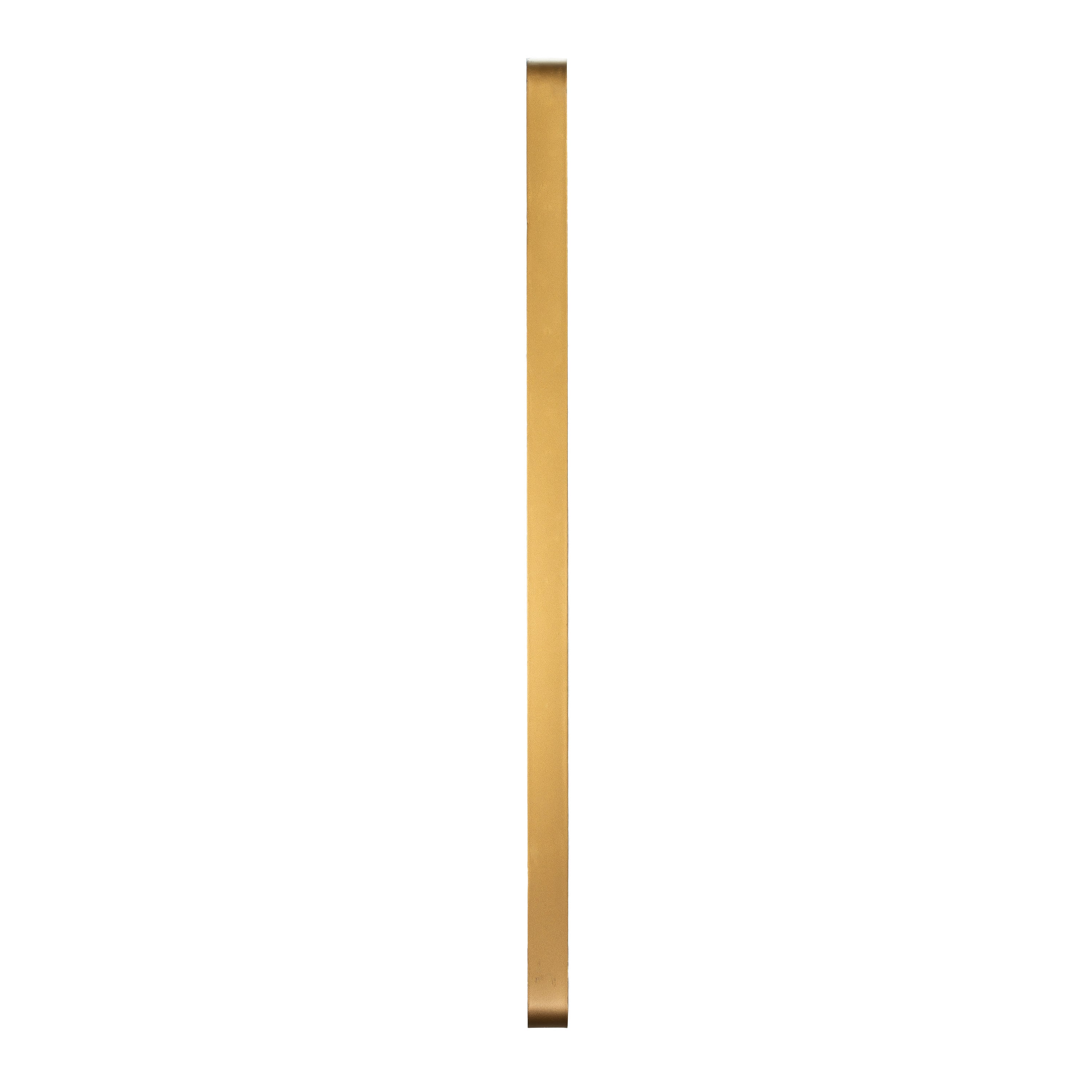 Ava 48" x 30" Metal Deep Framed Wall Mirror - Large Accent Mirror for Bathroom, Entryway, Dining Room, & Living Room in Gold