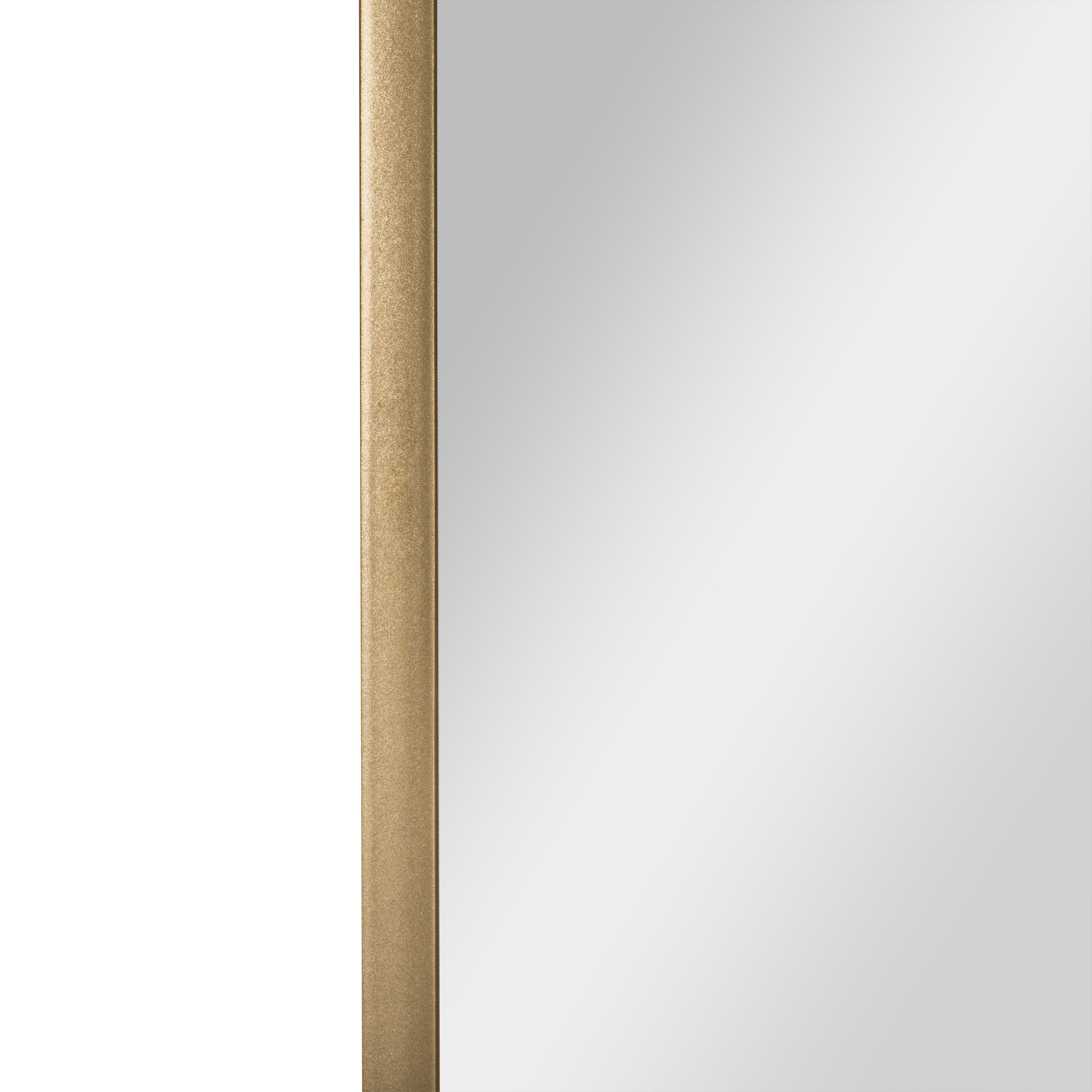 Finlay 35" x 27" Metal Pivot Wall Mirror - Large Accent Vanity Mirror for Bathroom in Gold