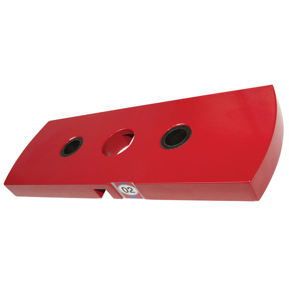 Premium Red Steel Weight Stack 150Lbs, 15 X 10Lb Plates And Top Plate