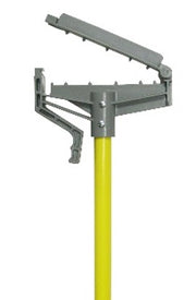 1" X 60" Yellow Fiberglass Easy Change Wet Mop Handle (Case Of 12)
