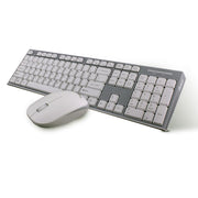 Impecca Wireless Multimedia Keyboard and Mouse Combo, White