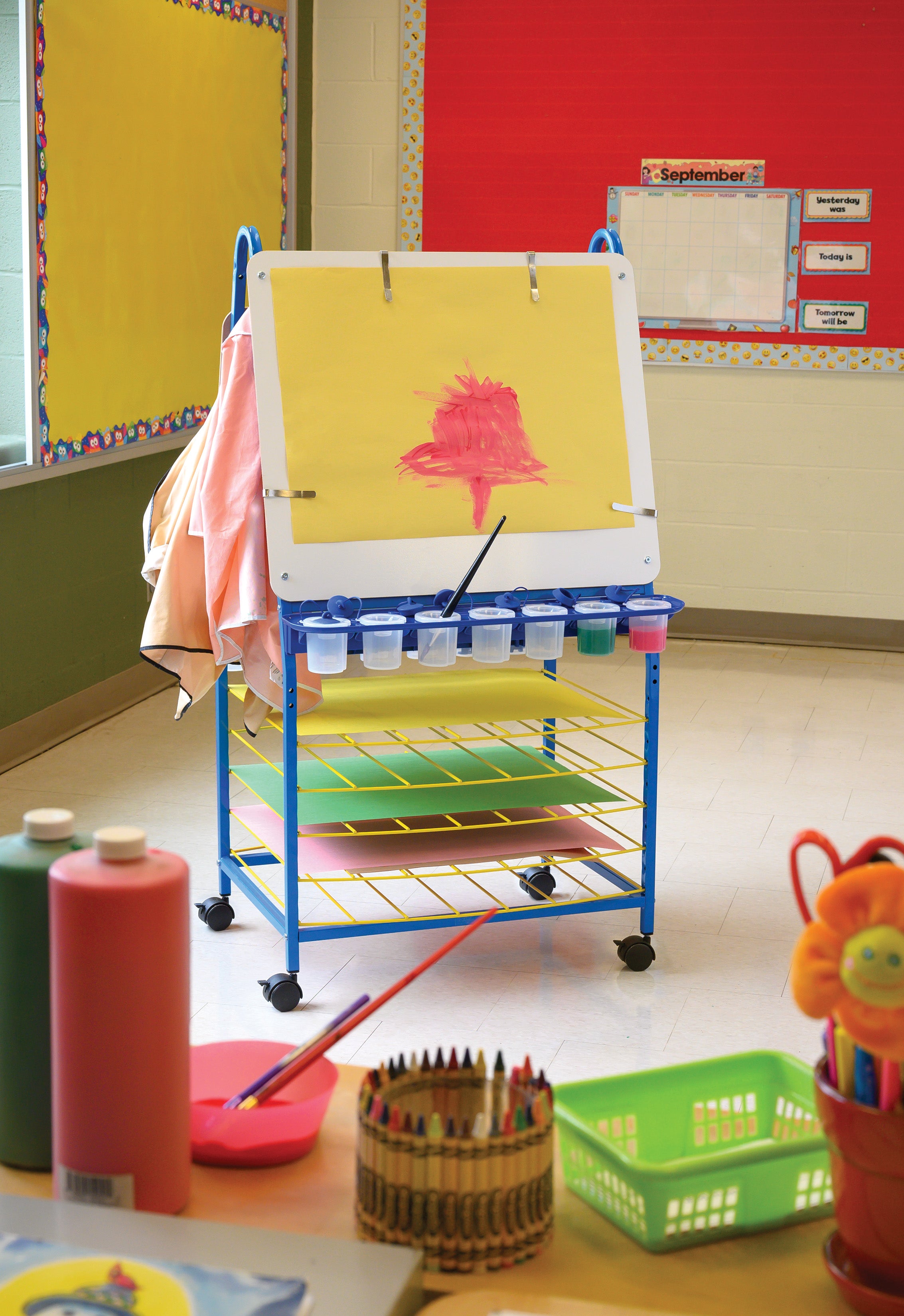 Double Sided Art Easel Base Model