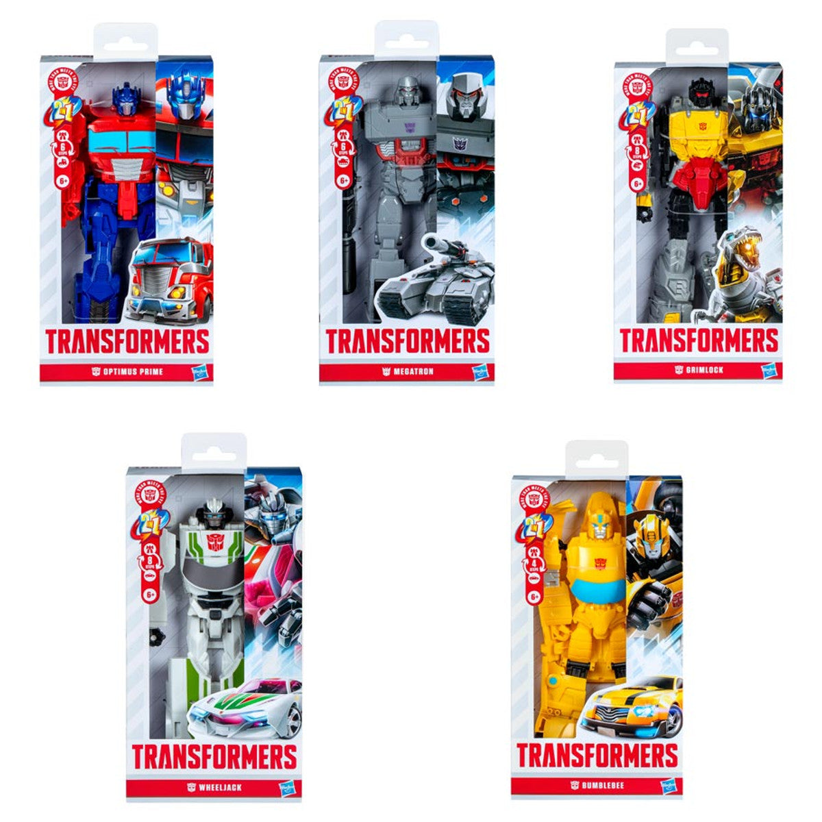 Transformers: Authentics Titan Changer Assortment (6)