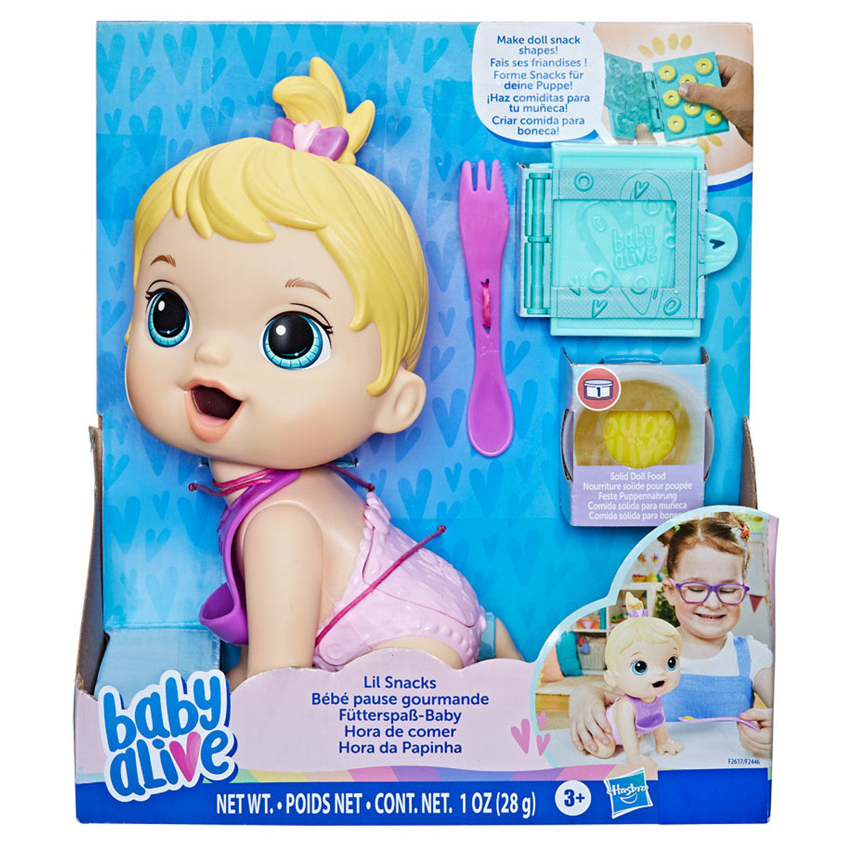Baby Alive: Lil Snacks Blonde (2)