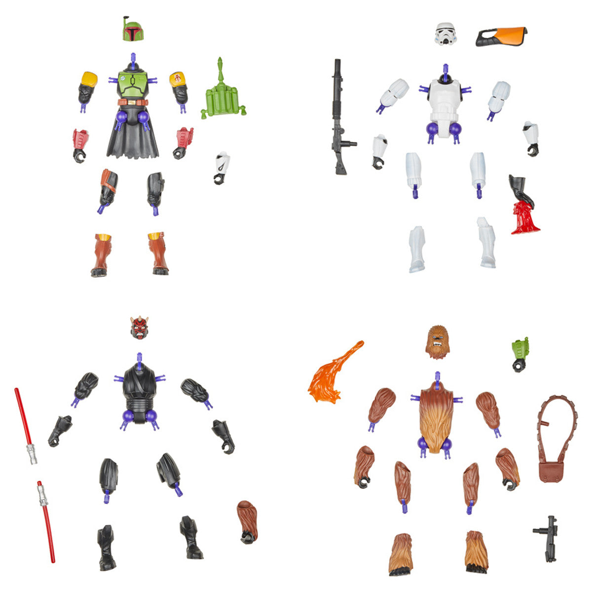 Mixmashers: Star Wars: Basic Figure Assortment (8)