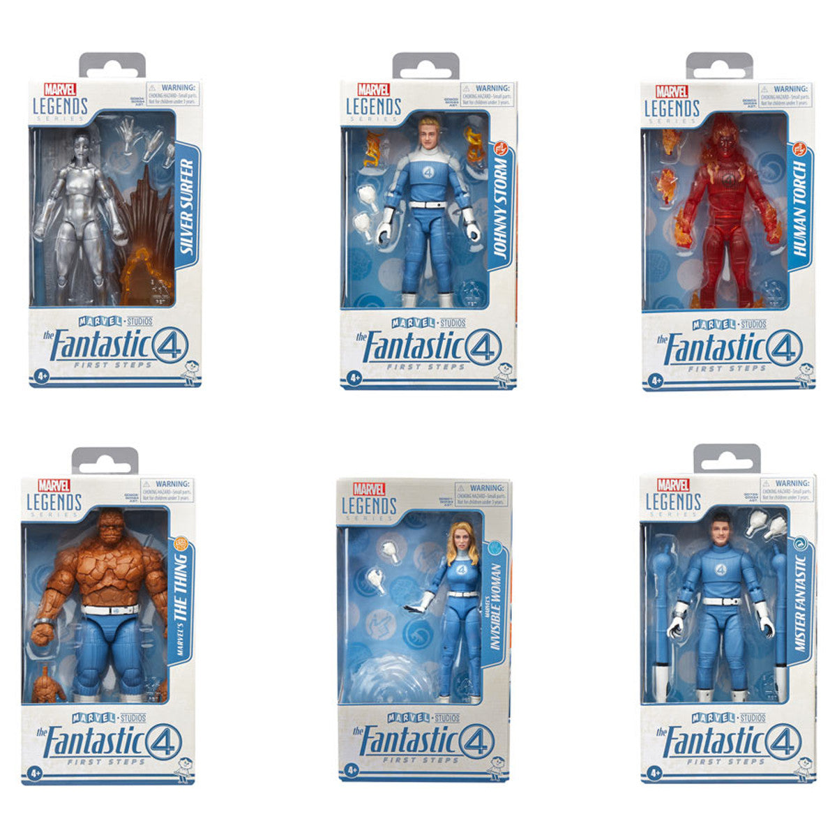 Marvel: Legends: Fantastic 4 Movie Assortment (6)
