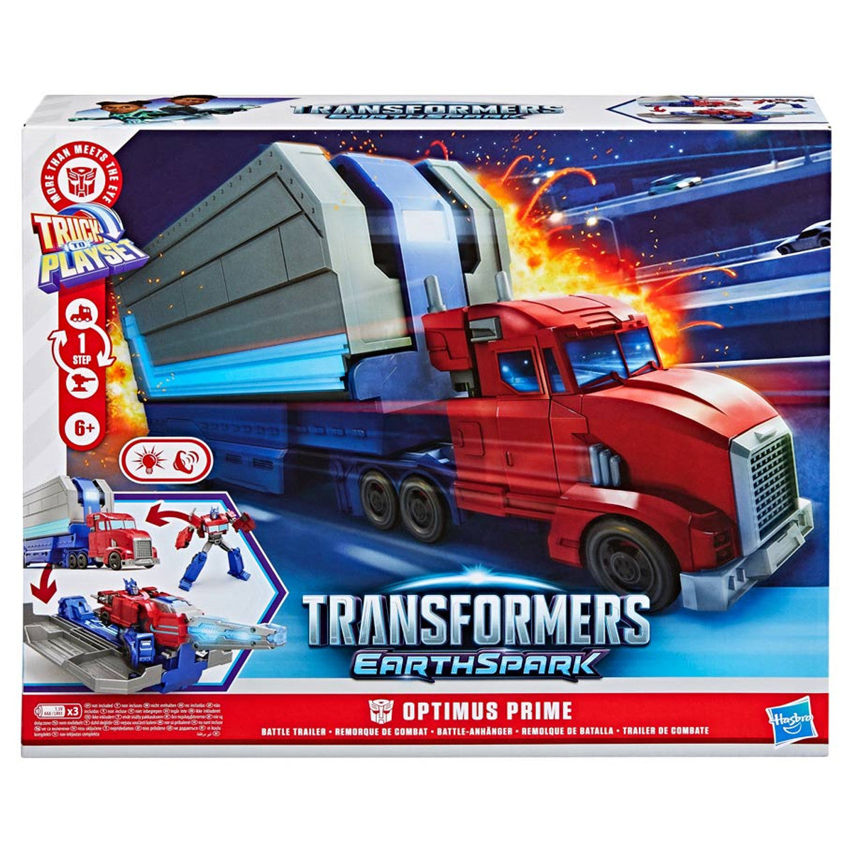 Transformers: EarthSpark: Optimus Prime Battle Station (3)
