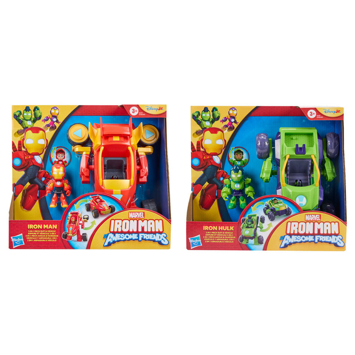 Iron Man and his Awesome Friends: 2-in-1 Mech Assortment (2)