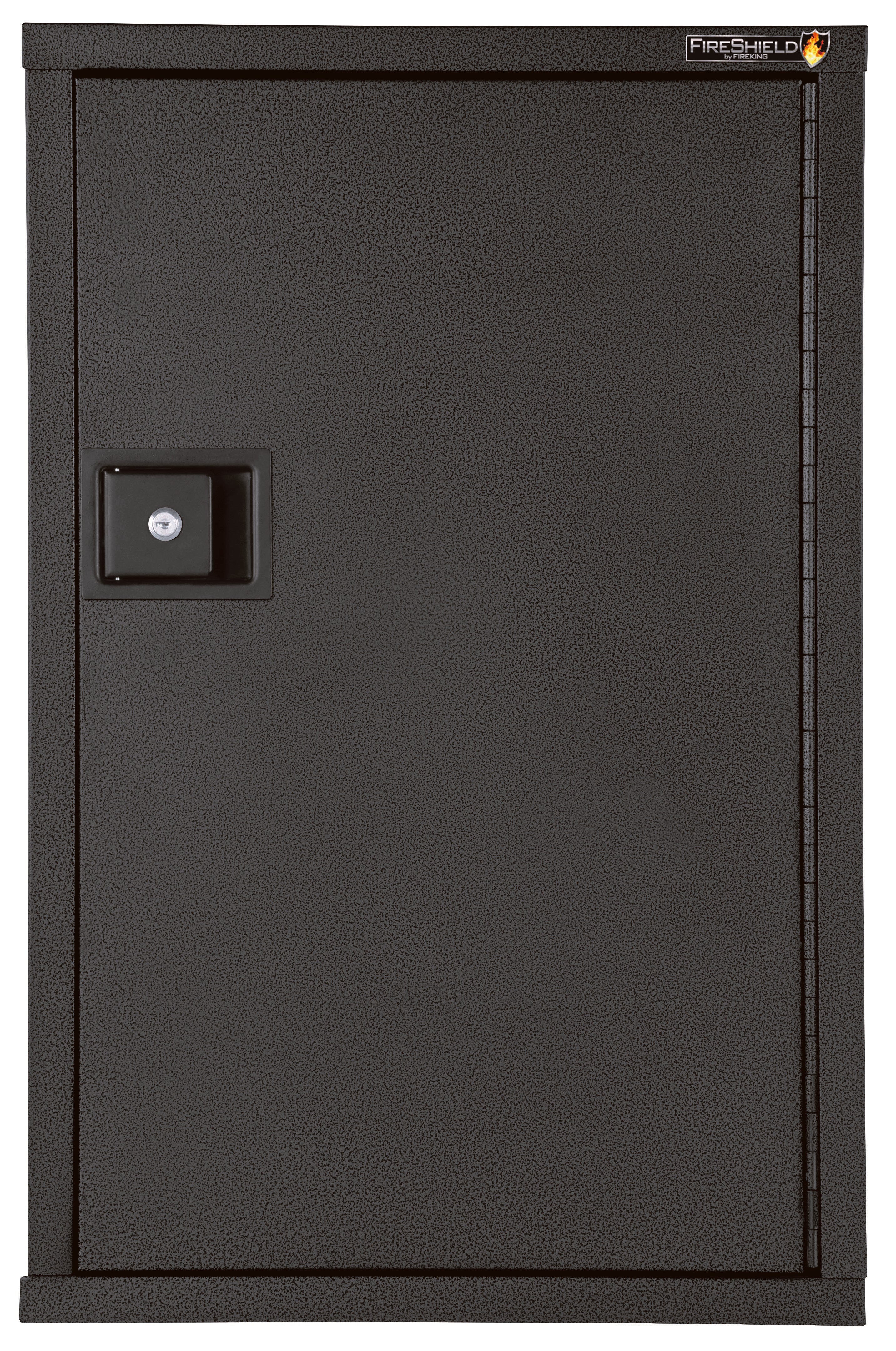 Fire Resistant - Single door storage cabinet - 34"H (Black Texture)