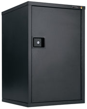 Fire Resistant - Single door storage cabinet - 34"H (Black Texture)