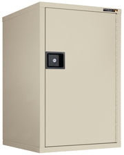 Fire Resistant - Single door storage cabinet - 34"H (Parchment Texture)