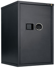 Fire Resistant - Single door storage cabinet w/elock - 34"H (Black Texture)