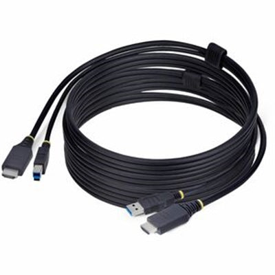 StarTech.com - StarTech 10ft HDMI/USB 5Gbps KVM Cable, 4K 60Hz, HDMI 2.0 & USB Combo for KVM Switches