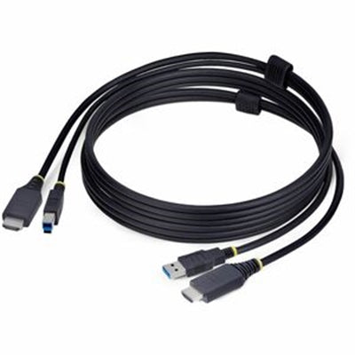 StarTech.com - StarTech 6ft HDMI/USB 5Gbps KVM Cable, 4K 60Hz, HDMI 2.0 & USB Combo for KVM Switches