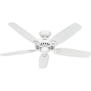 Hunter Builder Elite 52 In. White Ceiling Fan