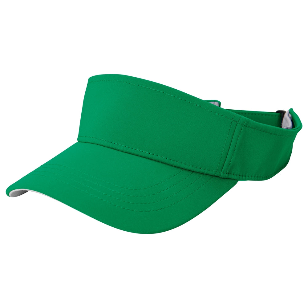 Optic Adjustable Visor - Kelly Green, Small/Medium