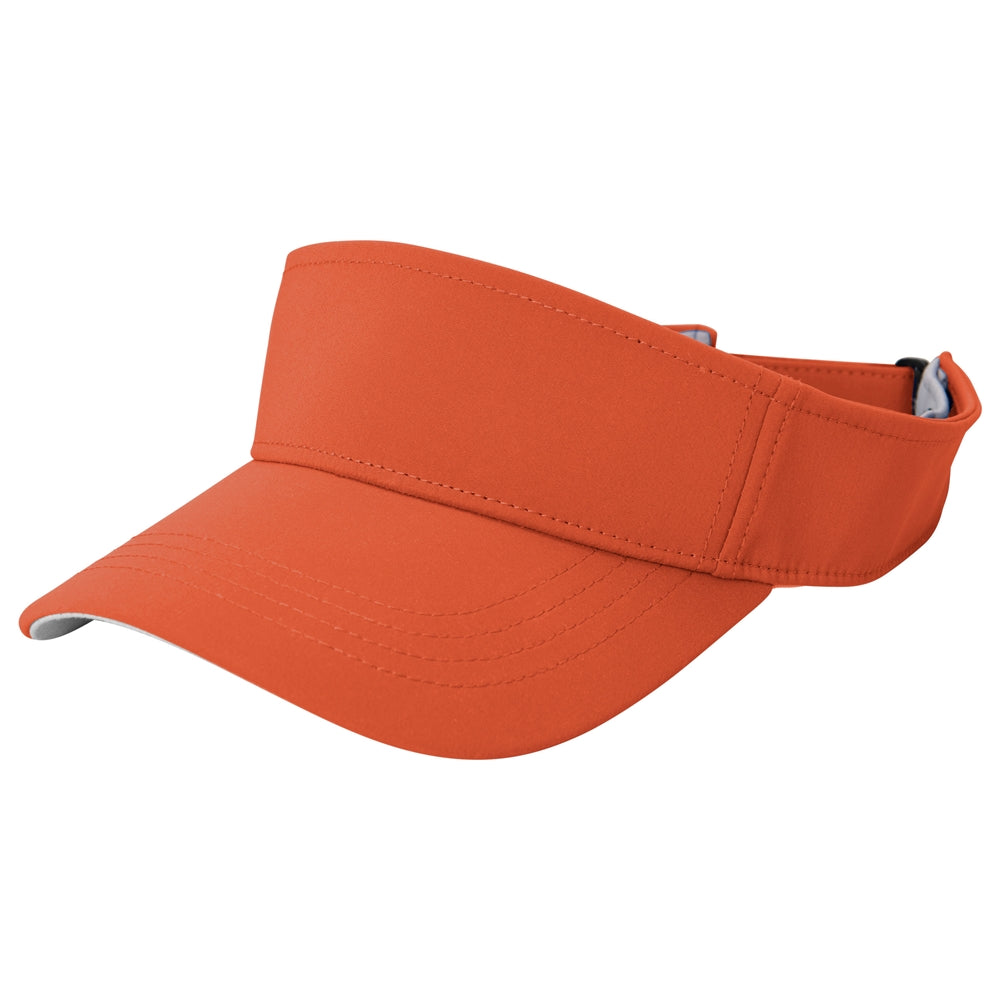 Optic Adjustable Visor - Orange, Small/Medium