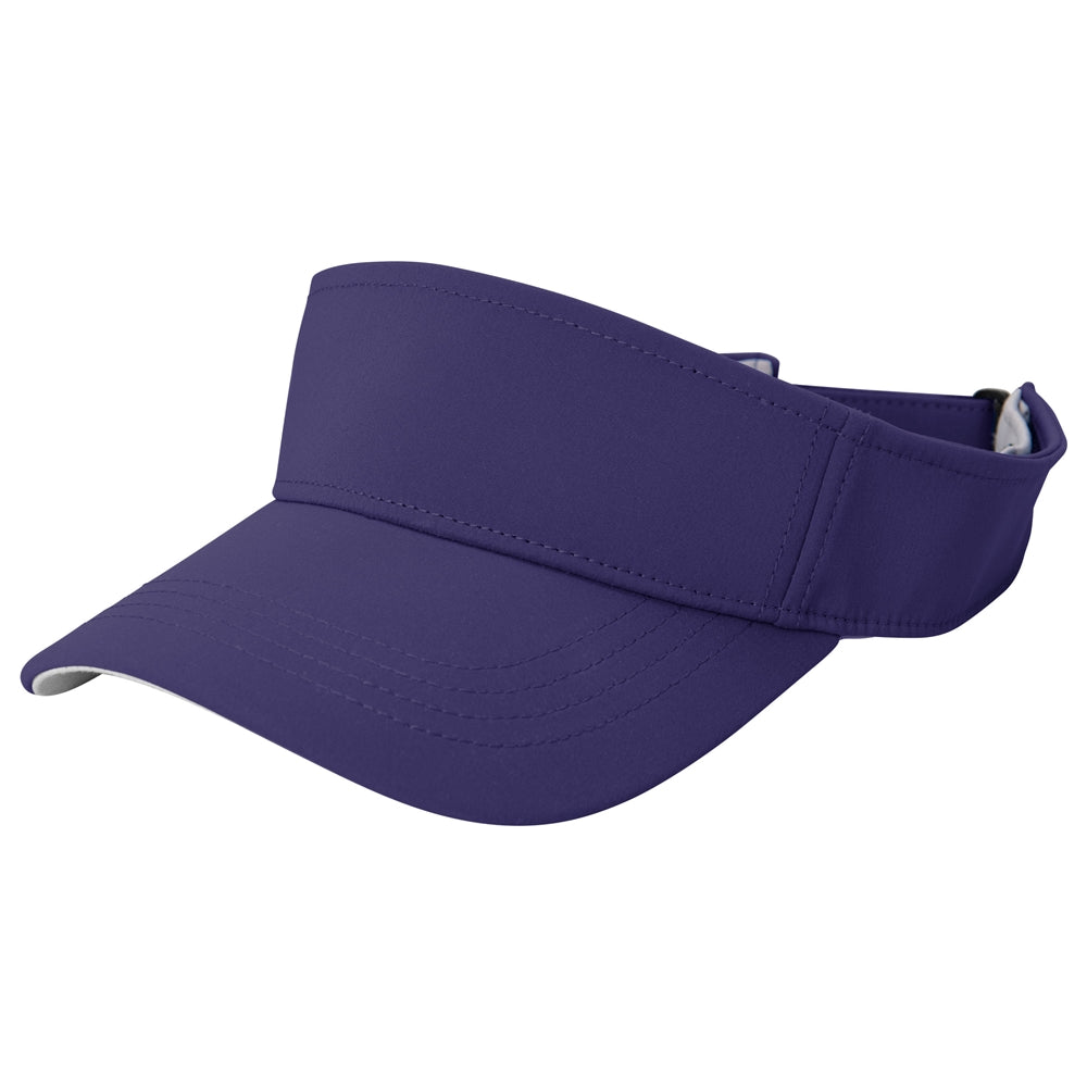 Optic Adjustable Visor - Purple, Large/Xlarge