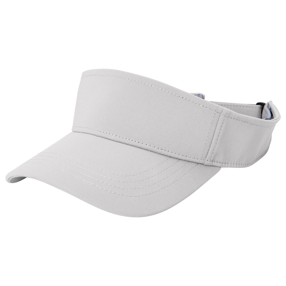 Optic Adjustable Visor - White, Large/Xlarge