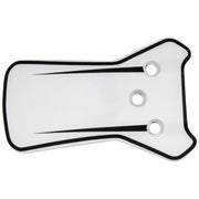 HX Two-Tone Jaw Guard - White Black