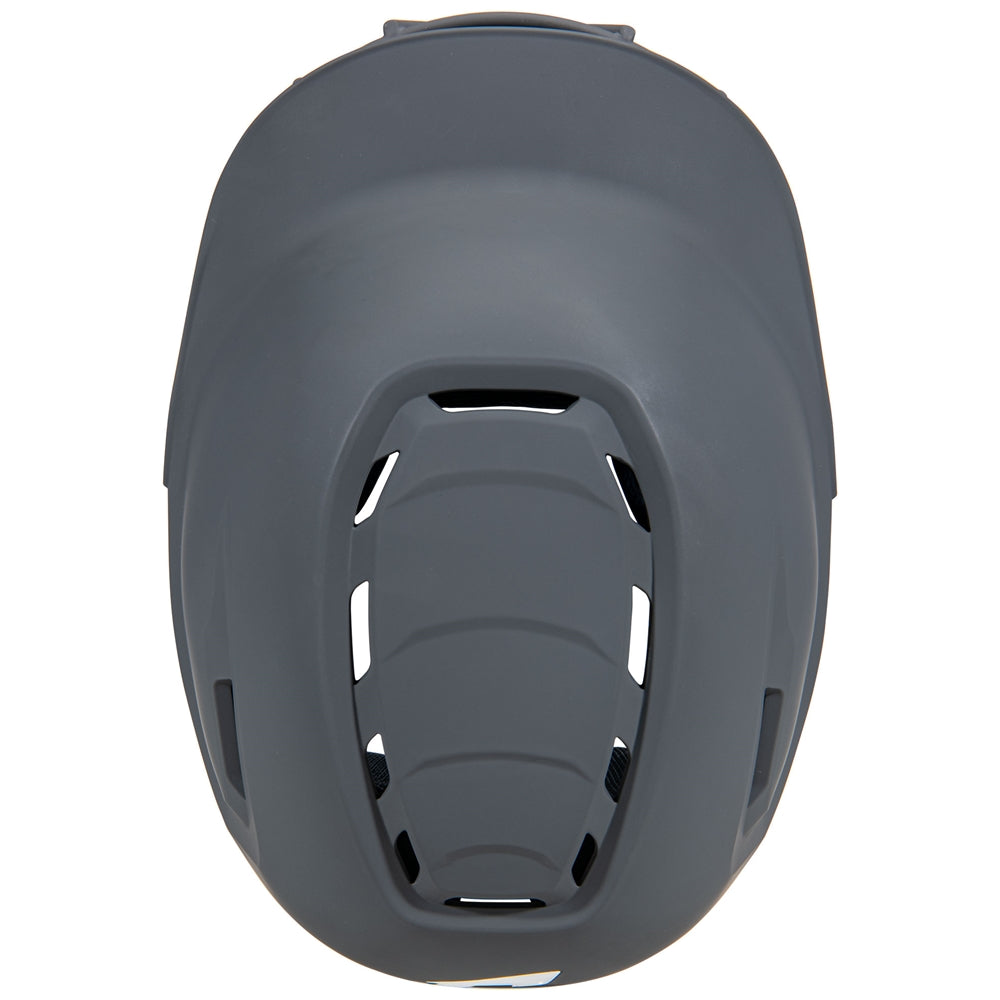 HXE Matte Softball Helmet w/ Facemask - Graphite, Large