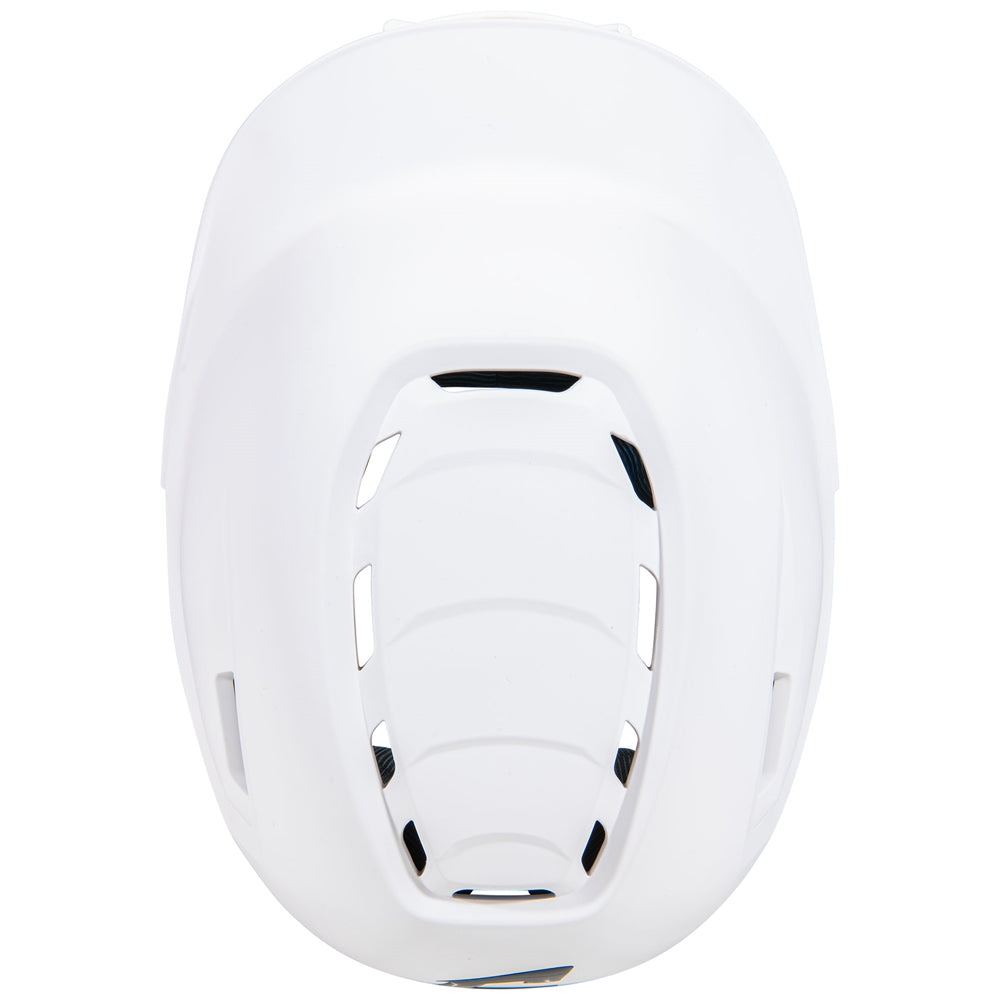 HXE Matte Softball Helmet w/ Facemask - White, Medium