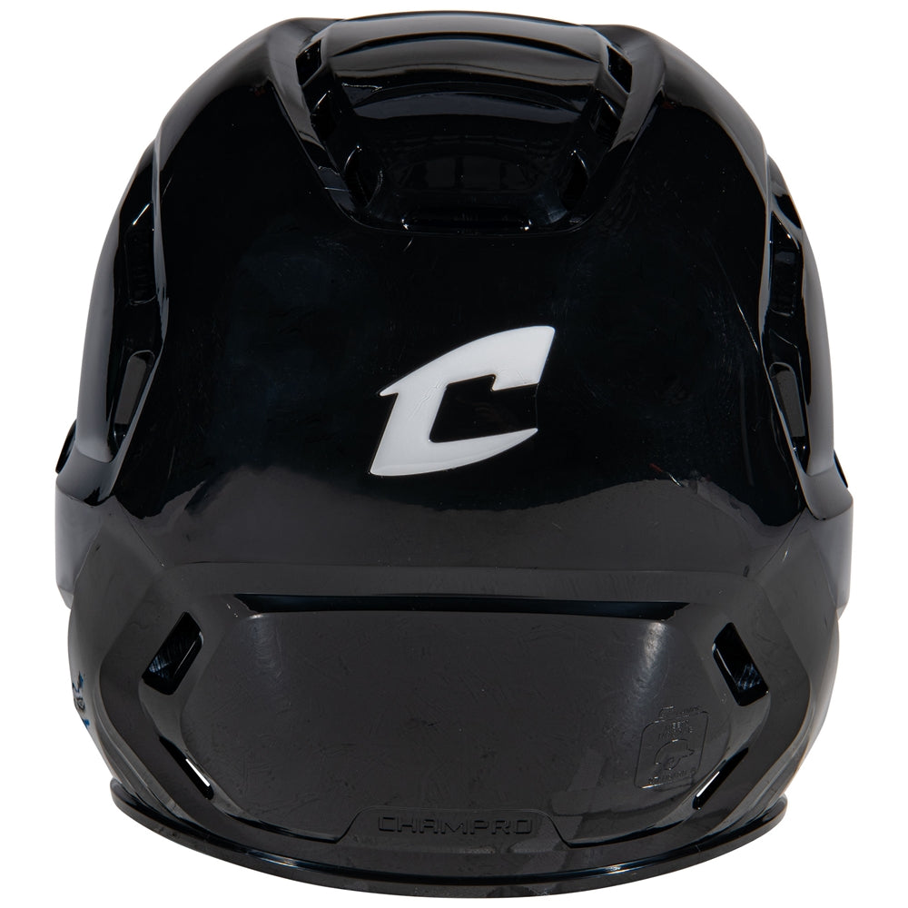 HXE Starter Softball Helmet w/ Facemask - Black, Large