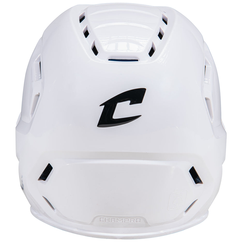 HXE Starter Softball Helmet w/ Facemask - White, Medium