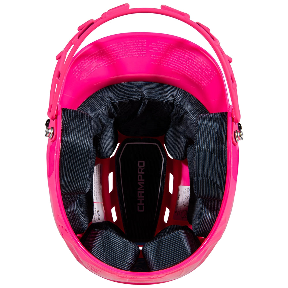 HXE Starter Softball Helmet w/ Facemask - Pink, Small