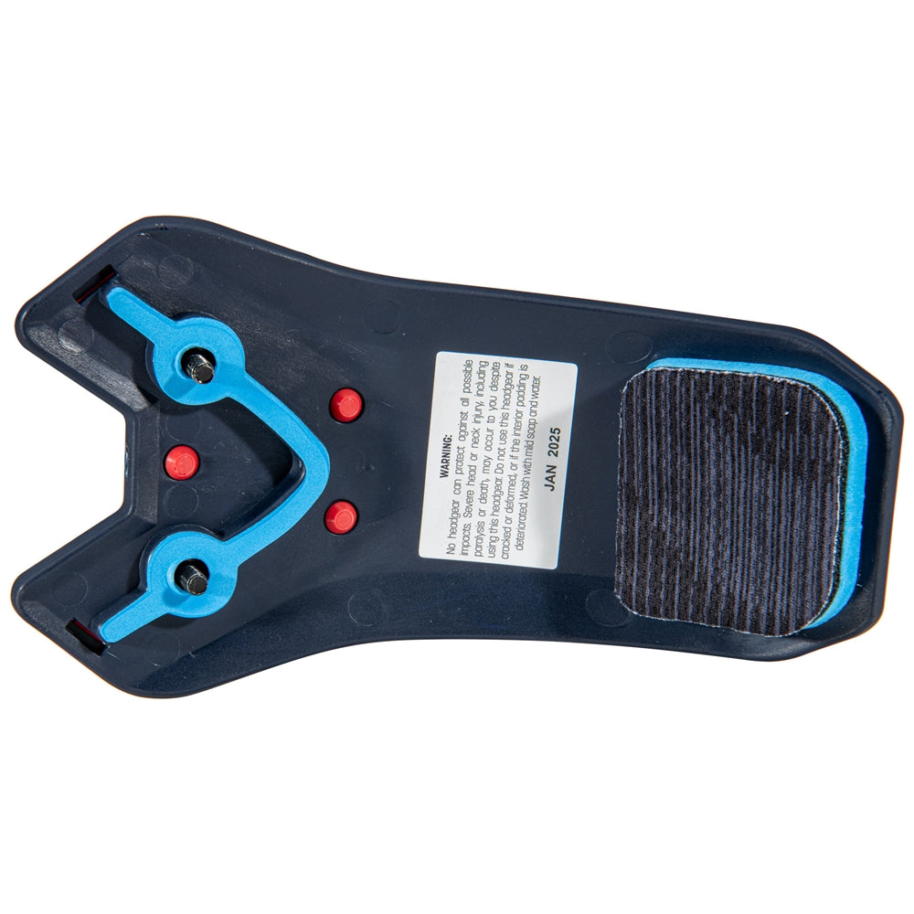 HXE Two-Tone Jaw Guard - Navy White Scarlet