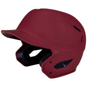 HXE Matte Baseball Helmet - Cardinal, Medium