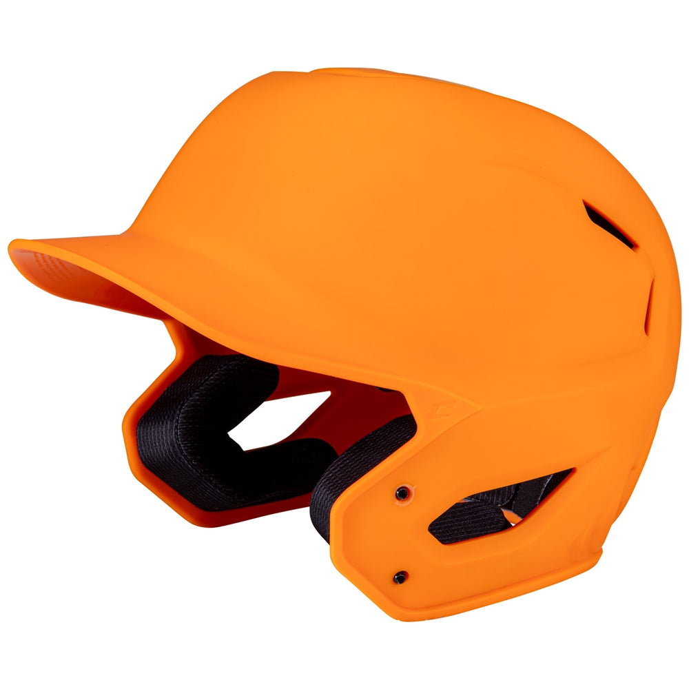 HXE Matte Baseball Helmet - Knoxville Orange, Medium