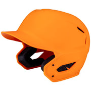 HXE Matte Baseball Helmet - Knoxville Orange, Medium