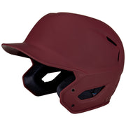 HXE Matte Baseball Helmet - Maroon, Medium