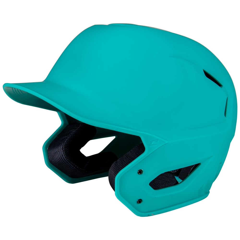 HXE Matte Baseball Helmet - Teal, Medium