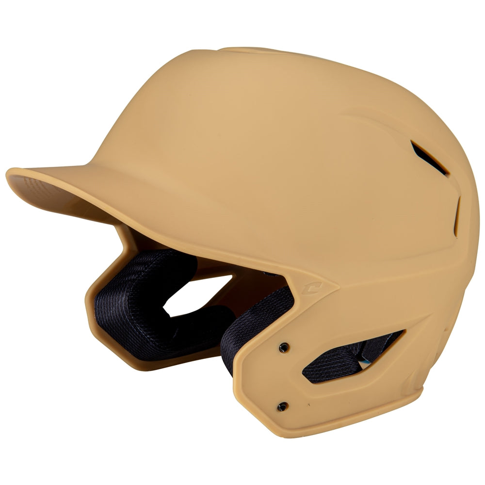 HXE Matte Baseball Helmet - Vegas Gold, Medium