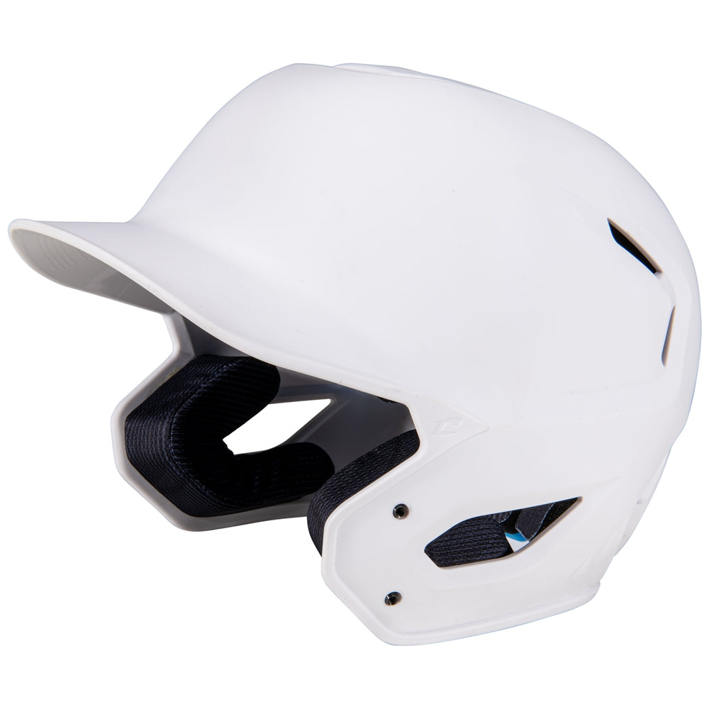 HXE Matte Baseball Helmet - White, Medium