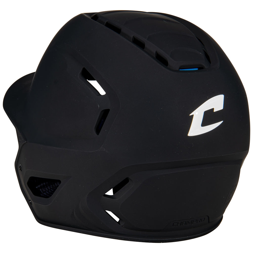 HXE Matte Baseball Helmet - Black, Small