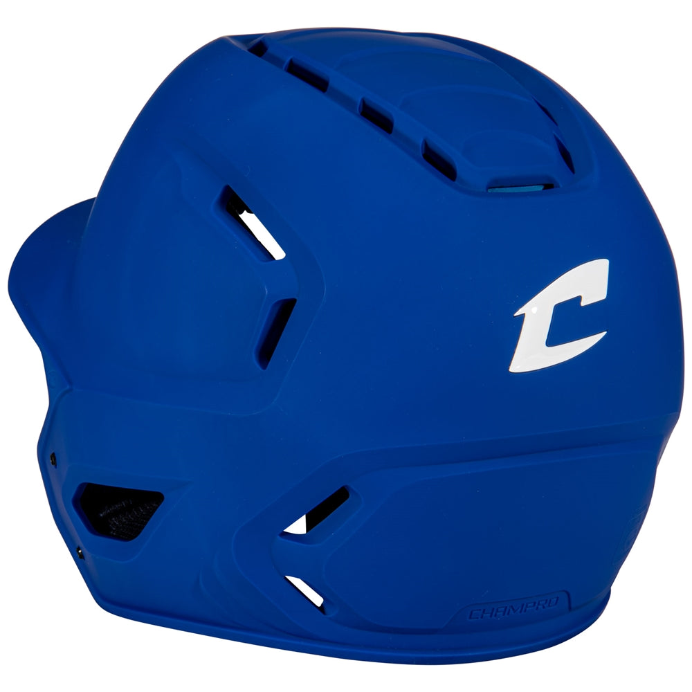 HXE Matte Baseball Helmet - Royal, Small