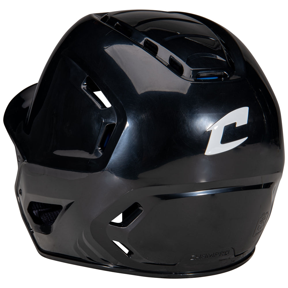 HXE Starter Baseball Helmet - Black, Large