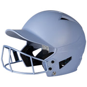 HX Matte Softball Helmet w/ Facemask - Periwinkle, Senior