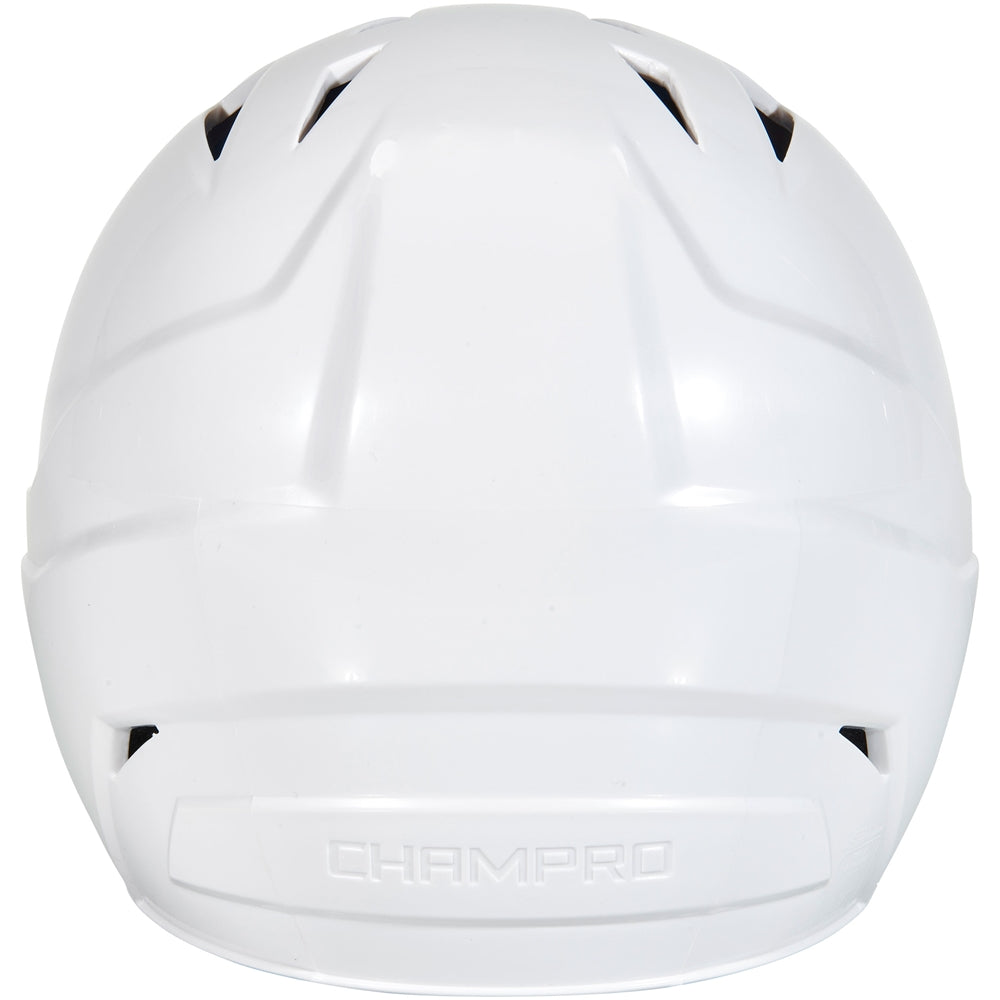 Uncoated HX Softball Helmet w/Mask - White, T-Ball