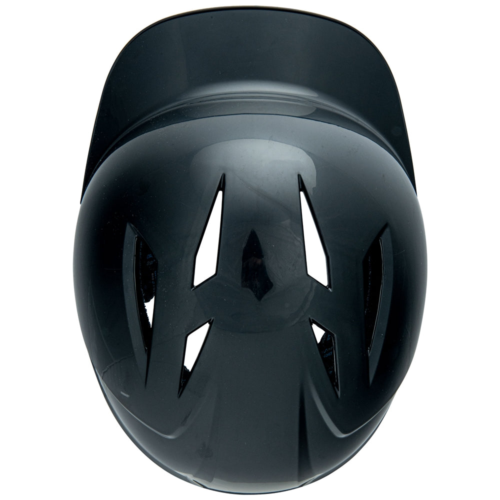 Uncoated HX Softball Helmet w/Mask - Black, Junior