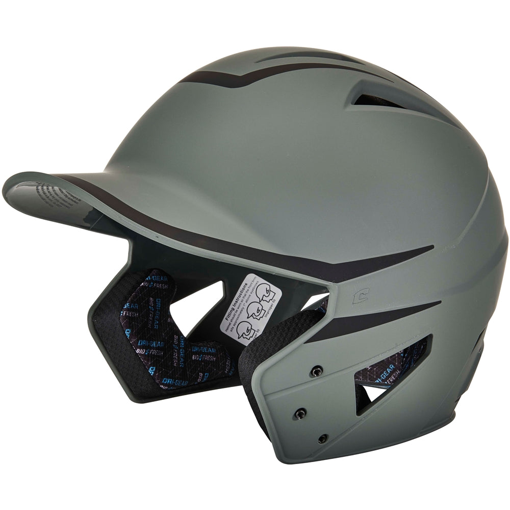 HX Legend Matte Baseball Helmet - Graphite Black, Junior