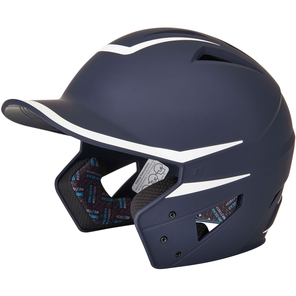 HX Legend Matte Baseball Helmet - Navy White, Senior